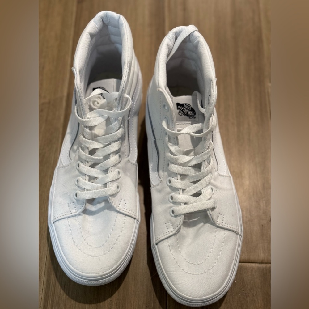 Vans Sk8-high canvas platform unisex men 7 women 9